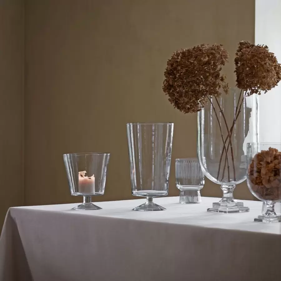 TineK Home - Glasvase Klar L. Ø:20*36