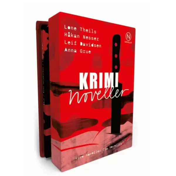 Novellix - Gaveæske med fire kriminoveller Novellix - Gaveæske med fire kriminoveller