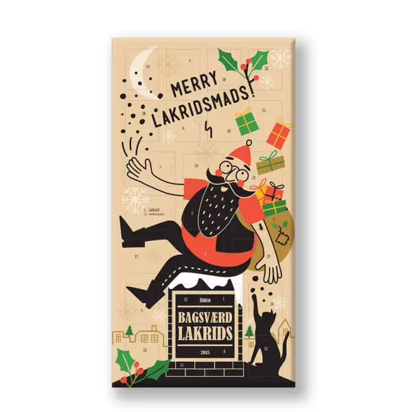 Bagsværd Lakrids - Julekalender 2025 med 25 låger - Hent selv
