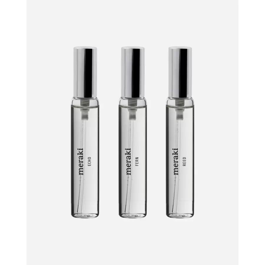 meraki - Eau de toilette, The sense collection, 3  x 10 ml, Clear
