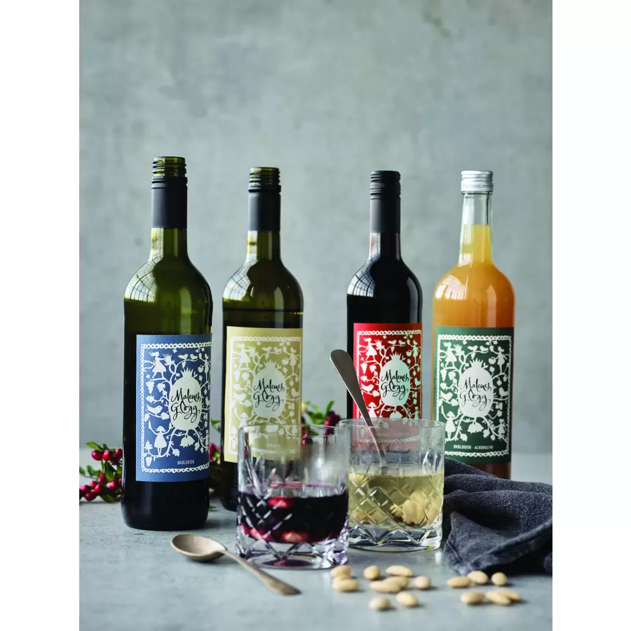 Malenes Gløgg - Malenes Økologiske Alkoholfri Æblegløgg, 75 cl.