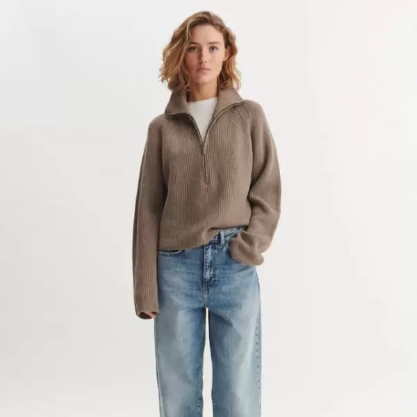 Basic Apparel - Cady Zip Sweater