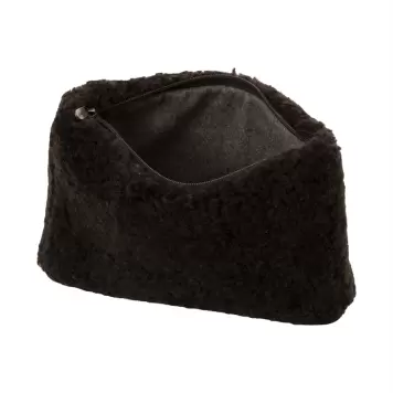 Shepherd - Clutch Ally Lammeskind, Dark Brown