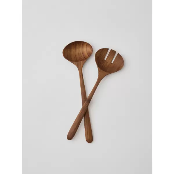 TELL ME MORE - Salatbestik Teak