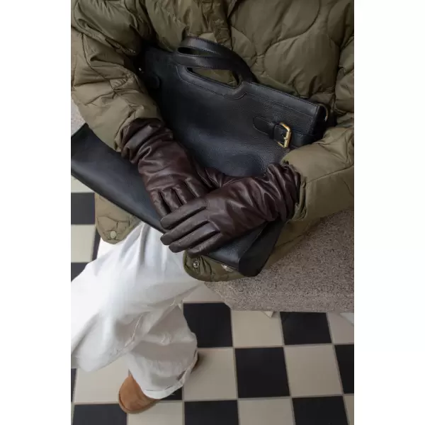 REDESIGNED - Handsker Anvi Wool, Mørkebrun REDESIGNED - Handsker Anvi Wool, Mørkebrun