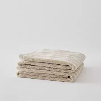 TELL ME MORE - Håndklæde Bonnie, Beige 50*70