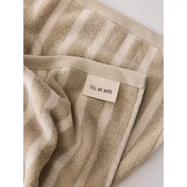 TELL ME MORE - Bonnie håndklæde( Beige) TELL ME MORE - Bonnie håndklæde( Beige)