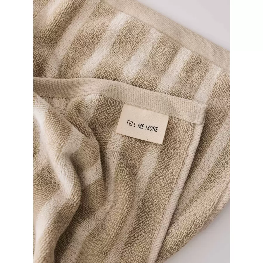 TELL ME MORE - Håndklæde Bonnie, Beige 50*70