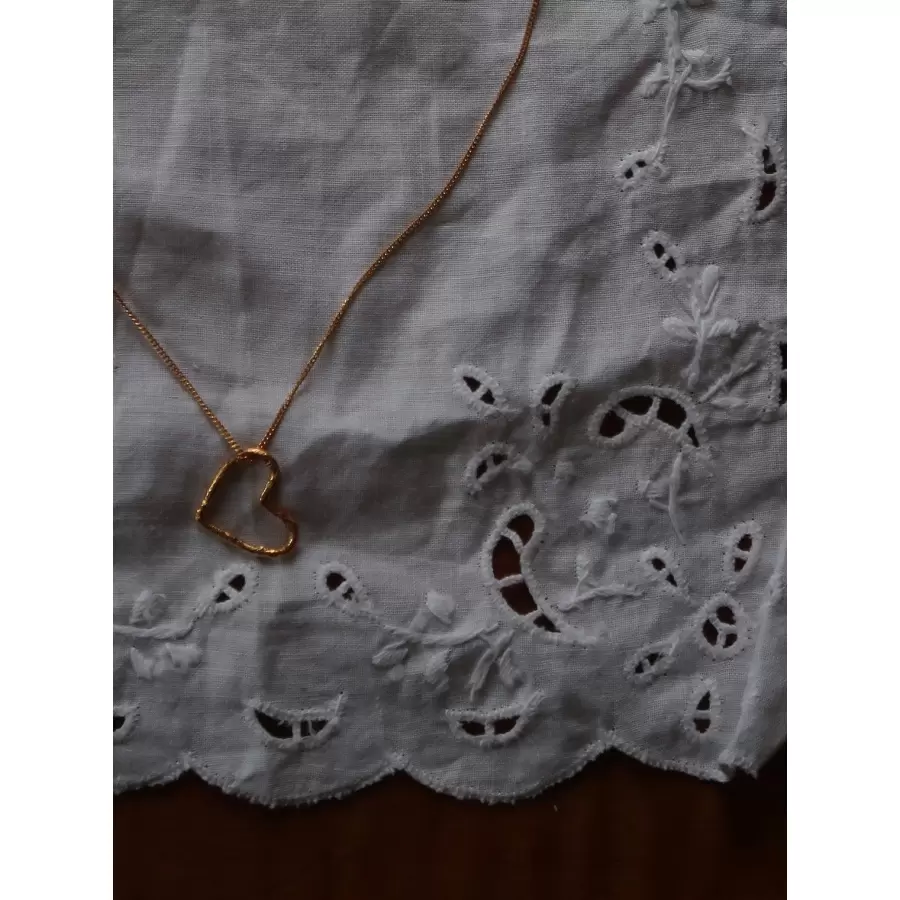 Sisse Dinesen - Halskæde Esme, 24 kt. Forgyldt Sølv, L:60