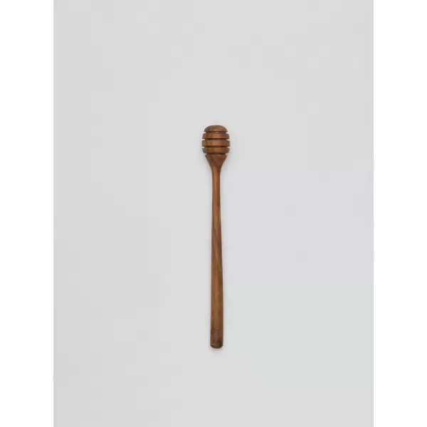 TELL ME MORE - Teak honey dipper