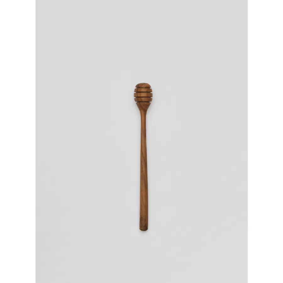 TELL ME MORE - Teak honey dipper