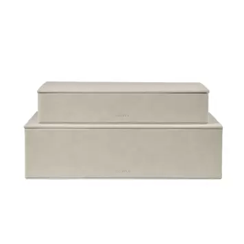 Blomus - 2 stk. opbevaringsæsker Sahla, Nomad (lys beige) Blomus - 2 stk. opbevaringsæsker Sahla, Nomad (lys beige)