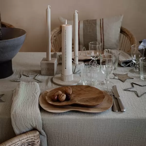 TineK Home - Lysestage, ler, matglaseret, bruges til lys på Ø5 cm. TineK Home - Lysestage, ler, matglaseret, bruges til lys på Ø5 cm.