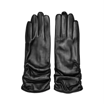 REDESIGNED - Handsker Anvi Wool, Sort m touchscreen funktion