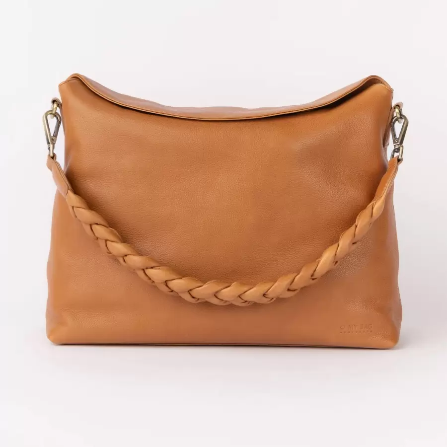 O My Bag - Arbejdstaske Sienna, Wild Oak Soft Grain Leather