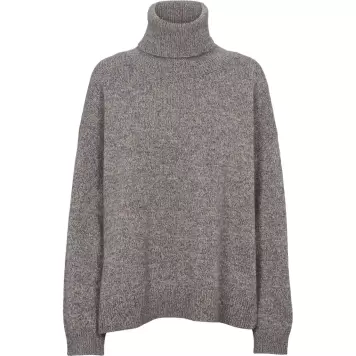 Basic Apparel - Randi T-Neck - Fl. farver Basic Apparel - Randi T-Neck - Fl. farver