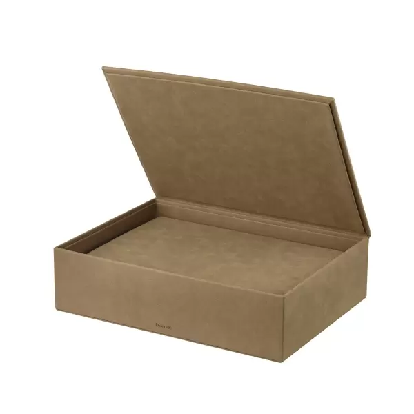 Blomus - 2 stk. opbevaringsæsker Sahla, Indian Tan