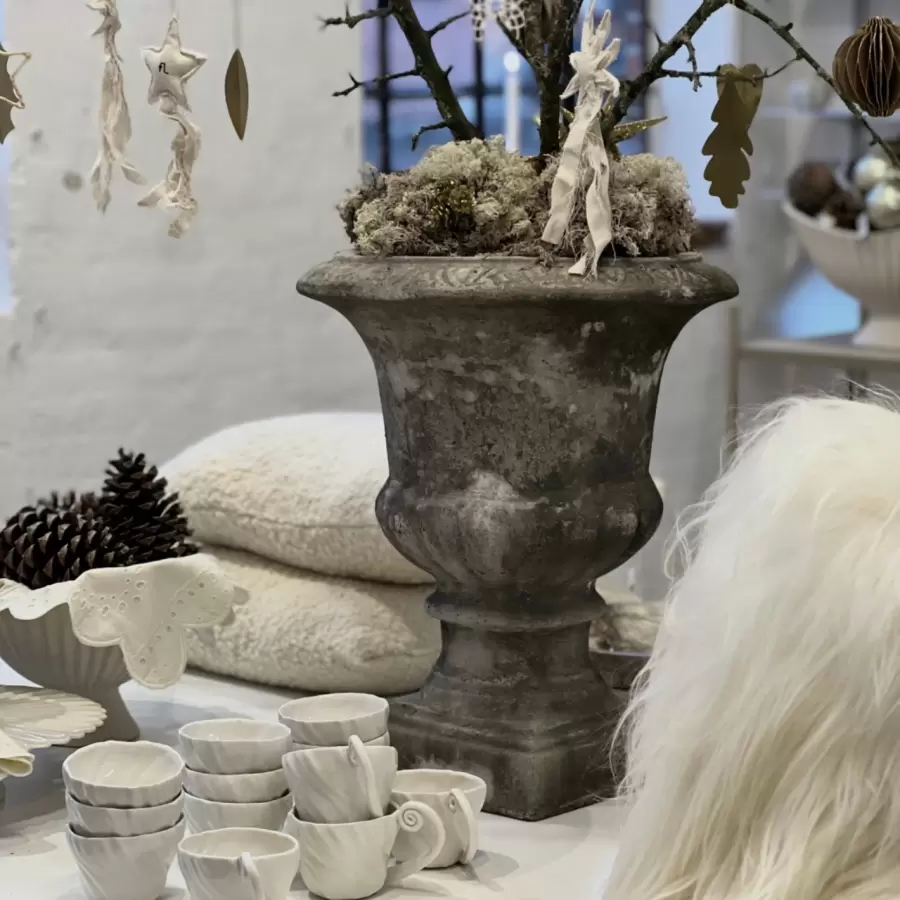 B Green - Tonja rå patineret opsats - ø 41 - hent-selv vare