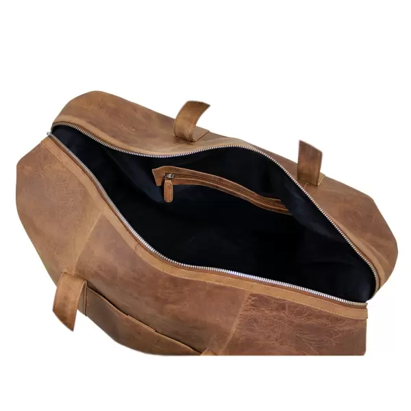 Birkmond - Stockholm Rejsetaske, Patineret Brun