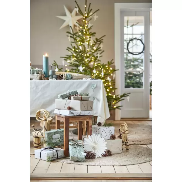 Ib Laursen - Gulvtæppe rund natur jute Ø 90 cm.