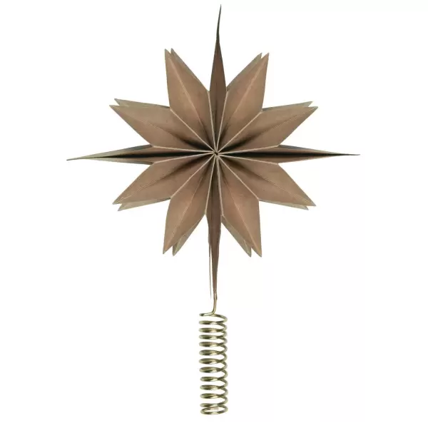 Ib Laursen - Topstjerne Stella Natur m/messingfarvet holder Ø:25*5