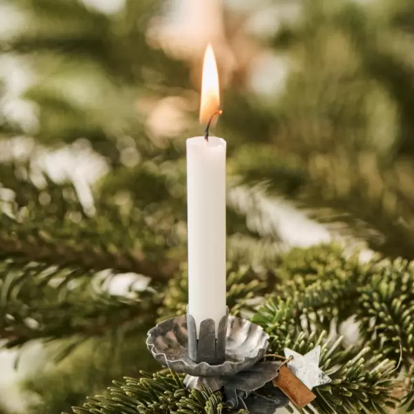 Ib Laursen - Juletræslys-holder til lys 1,3 cm, gammeldags