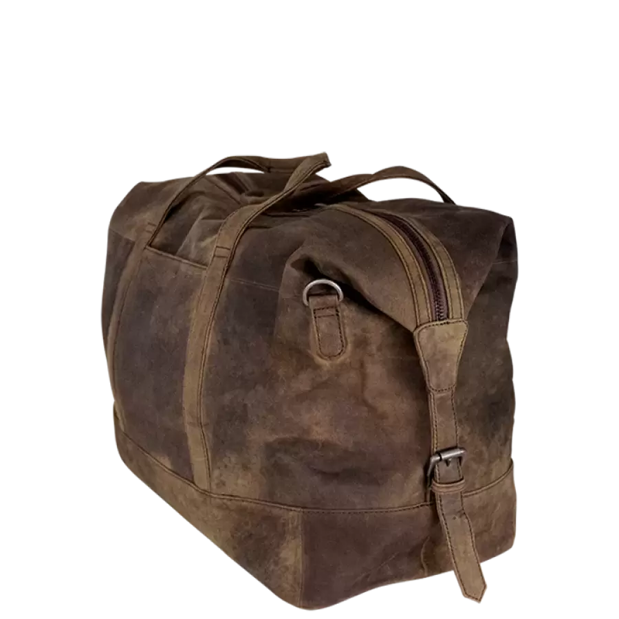 Birkmond - Stockholm - Rejsetaske/Weekendtaske, rustik H32 x B49 x D24 cm