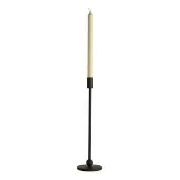 TineK Home - Lysestage Ball Sort Jern, H:35