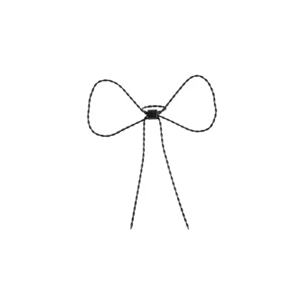 TineK Home - Julesløjfe Twist, Oxideret Messing 15*18