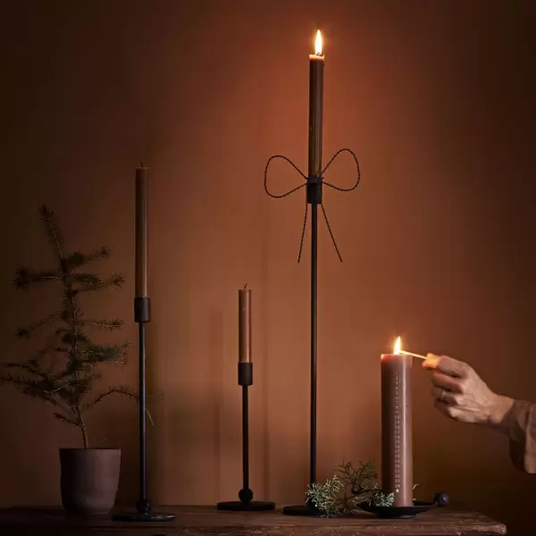 TineK Home - Julesløjfe Twist, Oxideret Messing 15*18