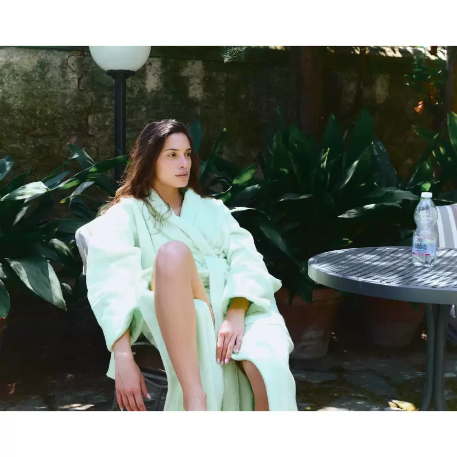 Bongusta - Naram unisex Badekåbe, Lemon Sorbet