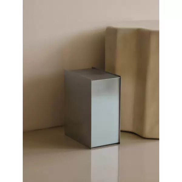 ferm LIVING - Sama Toiletspand, Børstet rustfrit stål