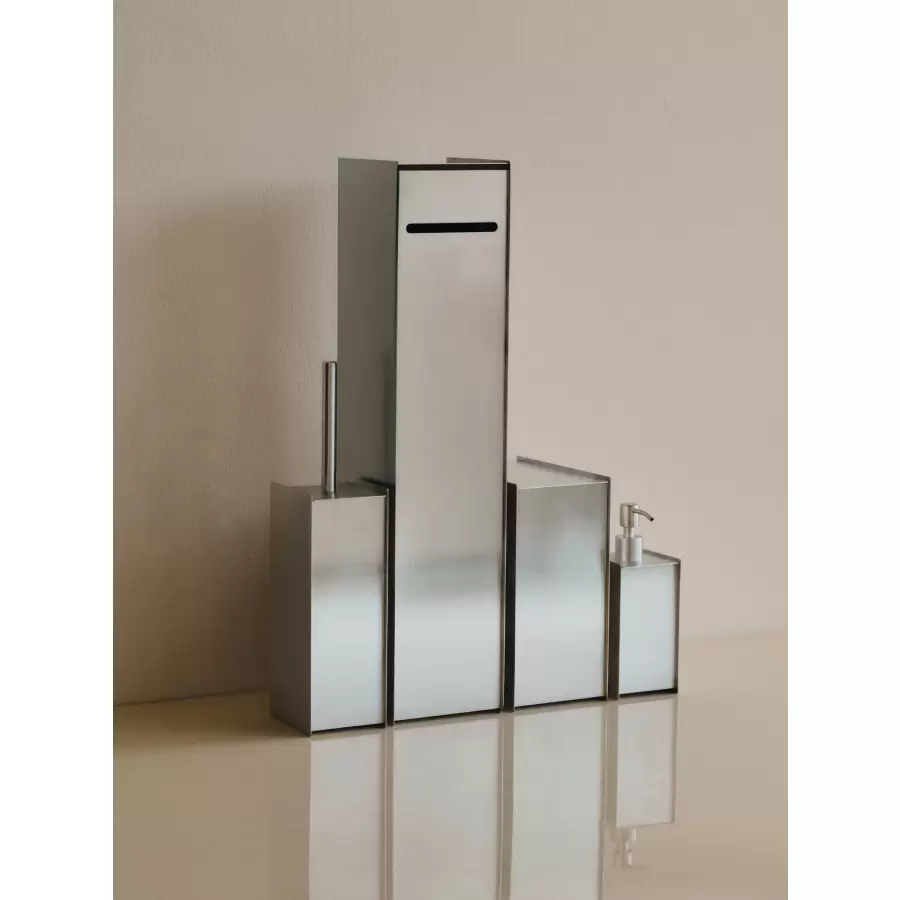 ferm LIVING - Sama  toiletpand rustfrit stål, rummer 6 liter