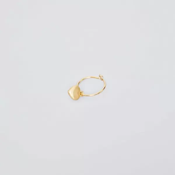 Trine Tuxen - Freja Hoop GP, forgyldt 1 stk ørering (sælges enkeltvis) Trine Tuxen - Freja Hoop GP, forgyldt 1 stk ørering (sælges enkeltvis)