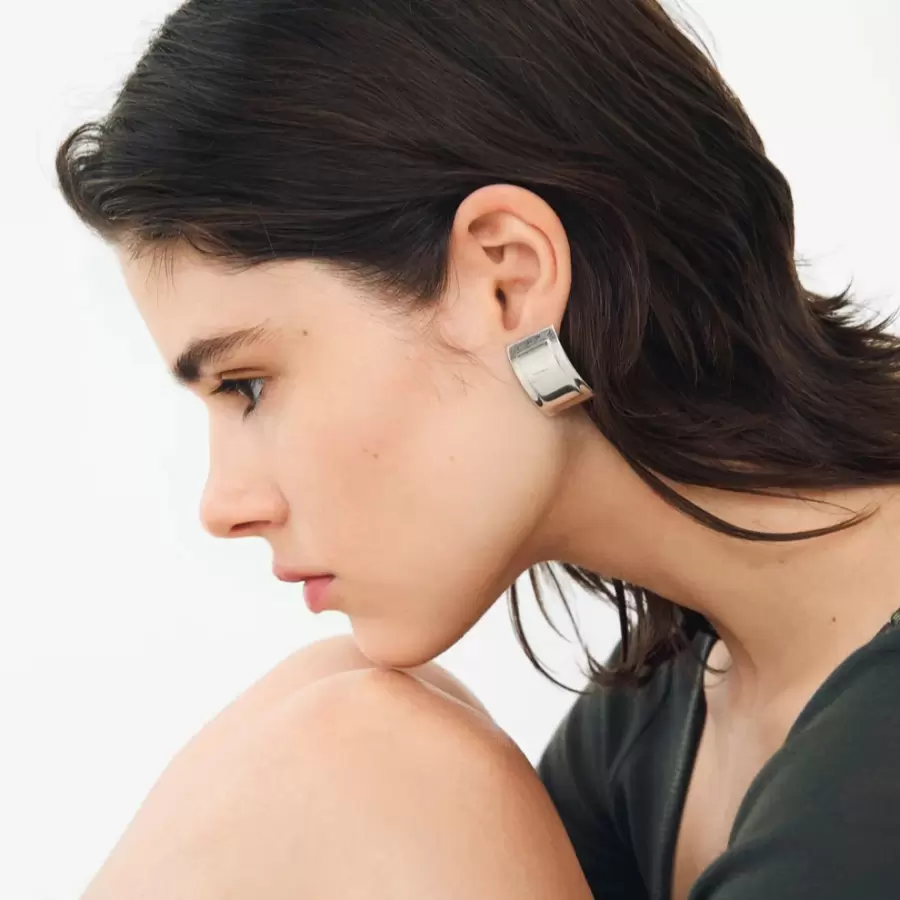 Trine Tuxen - Traces ørering, Sterling sølv, sælges enkeltvis