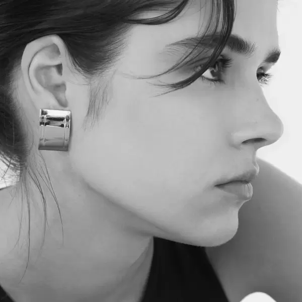 Trine Tuxen - Traces ørering, Sterling sølv, sælges enkeltvis