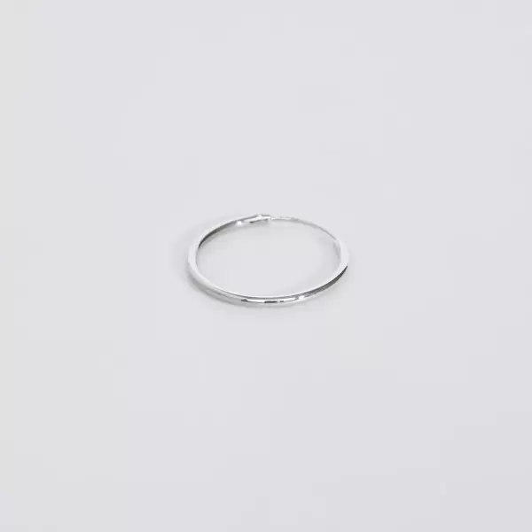 Trine Tuxen - Hoop I, sølv hoop fra Trine Tuxen Trine Tuxen - Hoop I, sølv hoop fra Trine Tuxen