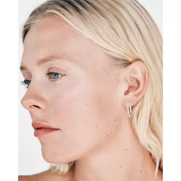 Trine Tuxen - Hoop I, sølv hoop fra Trine Tuxen Trine Tuxen - Hoop I, sølv hoop fra Trine Tuxen