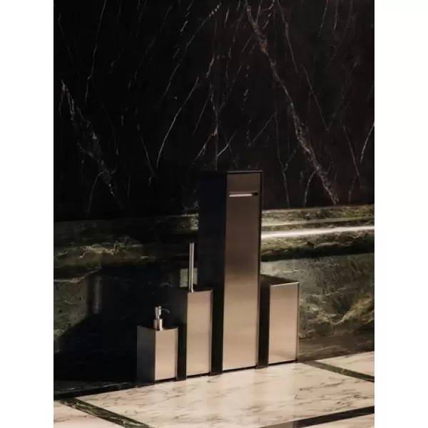 ferm LIVING - Sama Toiletbørste - Børstet rustfrit stål