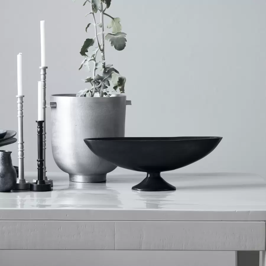 House Doctor - Skål, Foy, Bruneret messing farvet (alu)