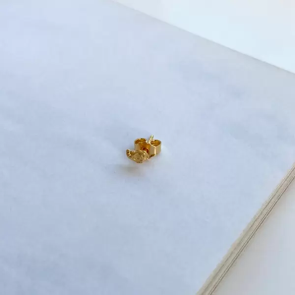 Sisse Dinesen - Lou øreringe, 24 KT guldbelagt Sterling sølv, sælges som sæt