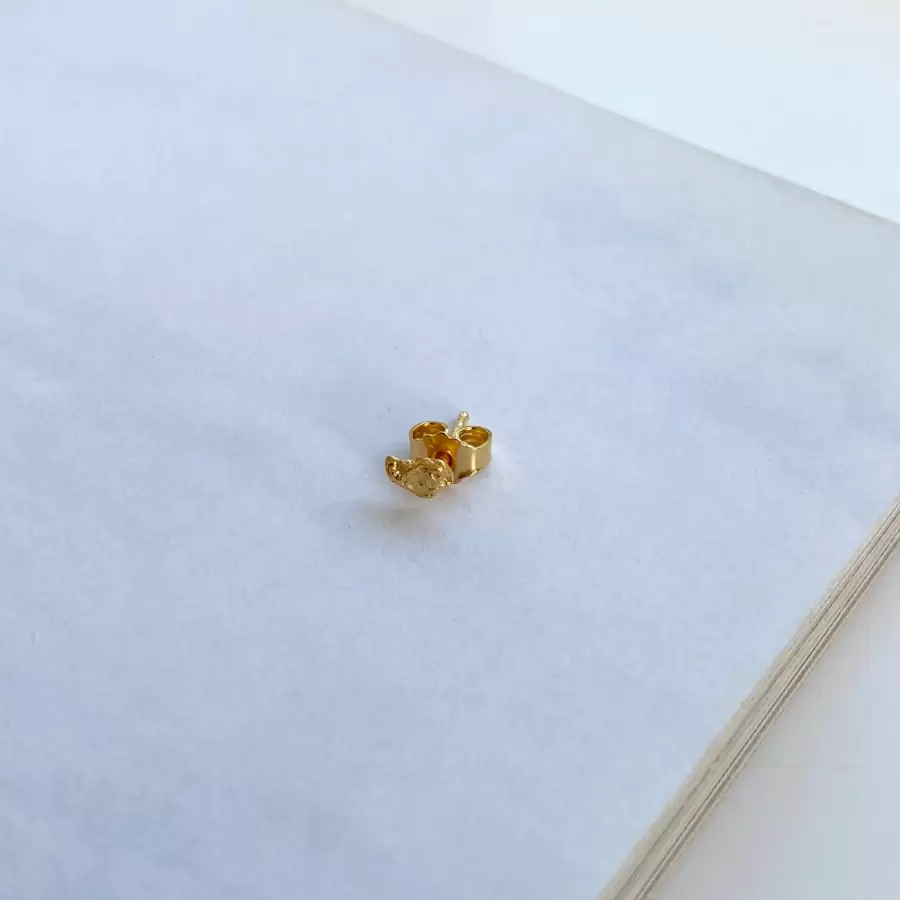 Sisse Dinesen - Lou øreringe, 24 KT guldbelagt Sterling sølv, sælges som sæt