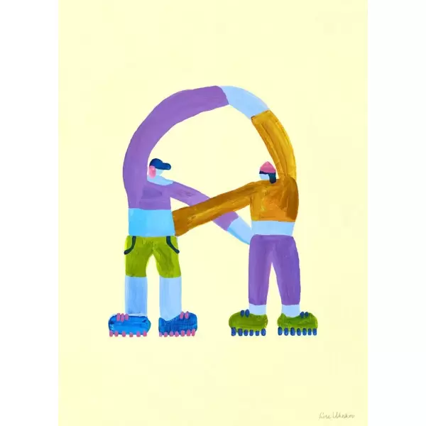 The Poster Club - Crossroads - artprint i str. 30 x 40 cm