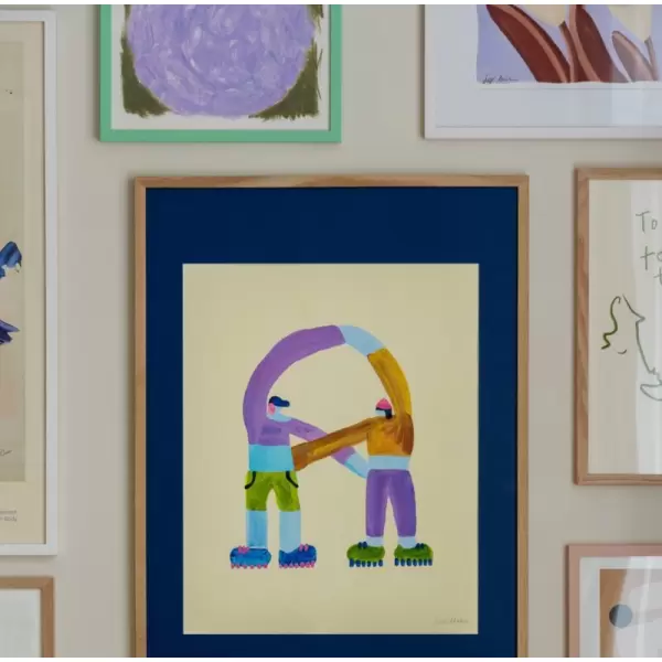 The Poster Club - Crossroads - artprint i str. 30 x 40 cm