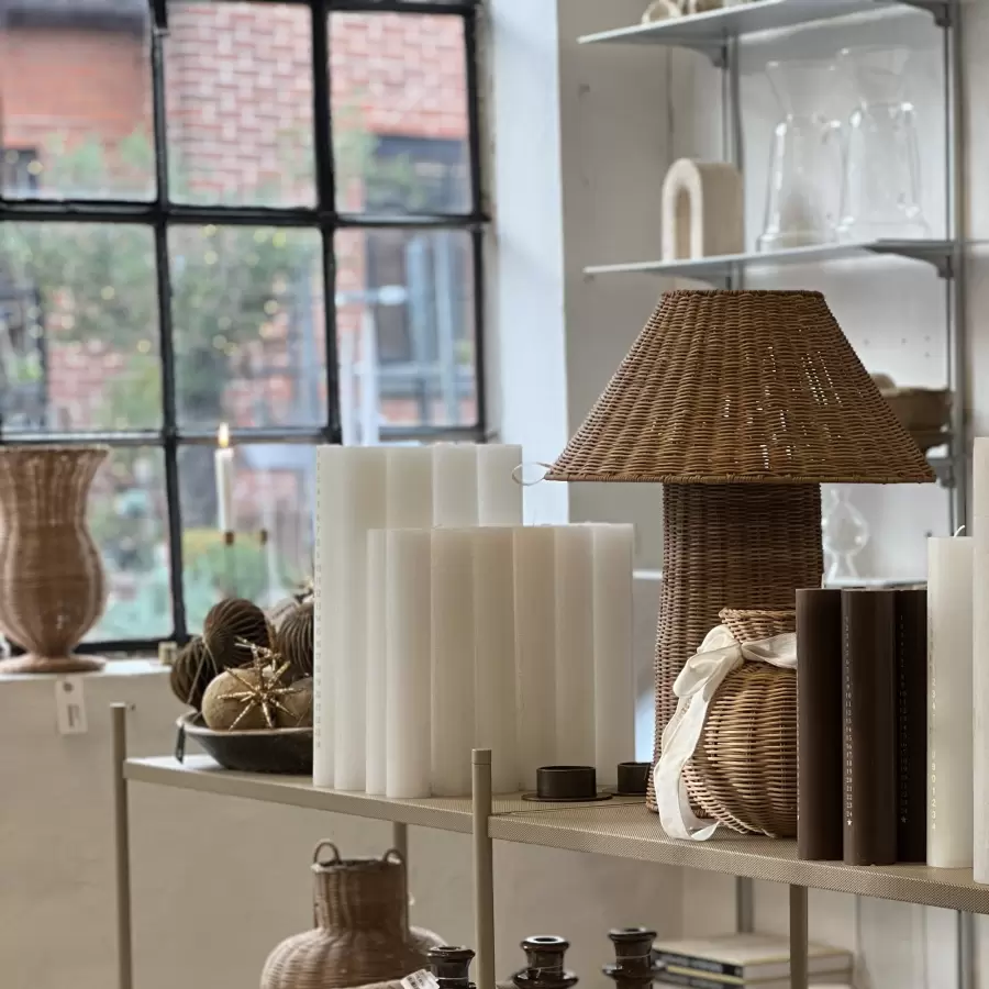 Jou Quilts - Jou Rattan gulvlampe Ø:40*60 - Uden fatning og ledning