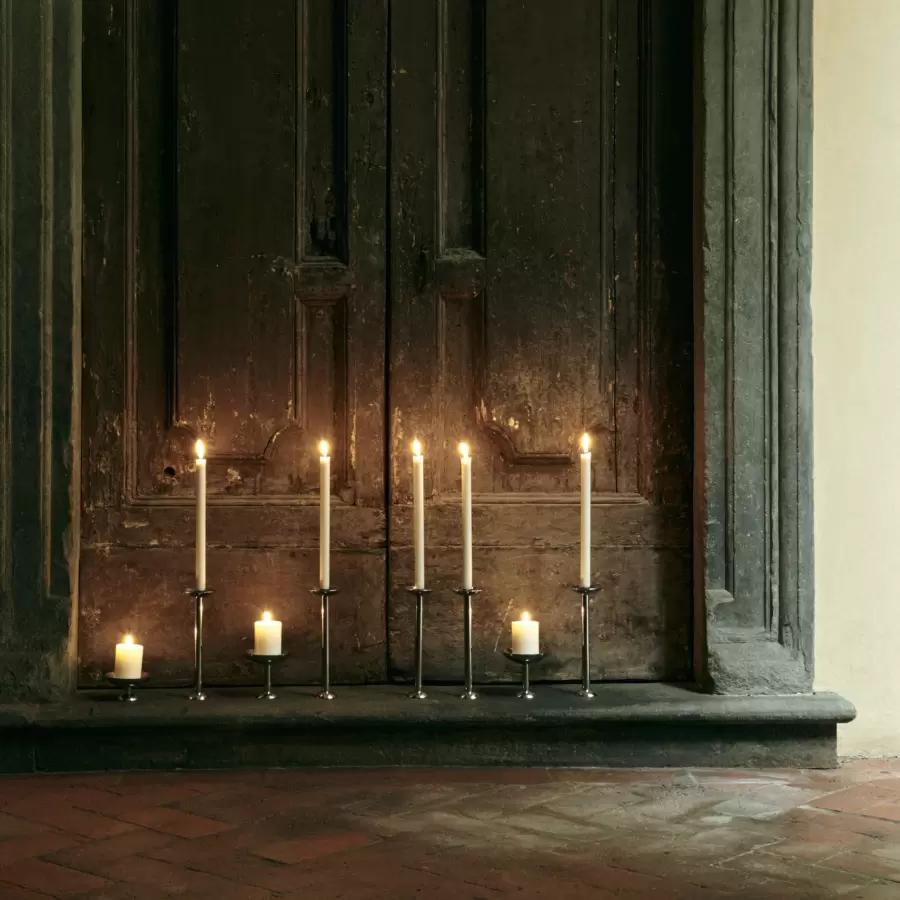 Louise Roe - Metal Champagne lysestage høj