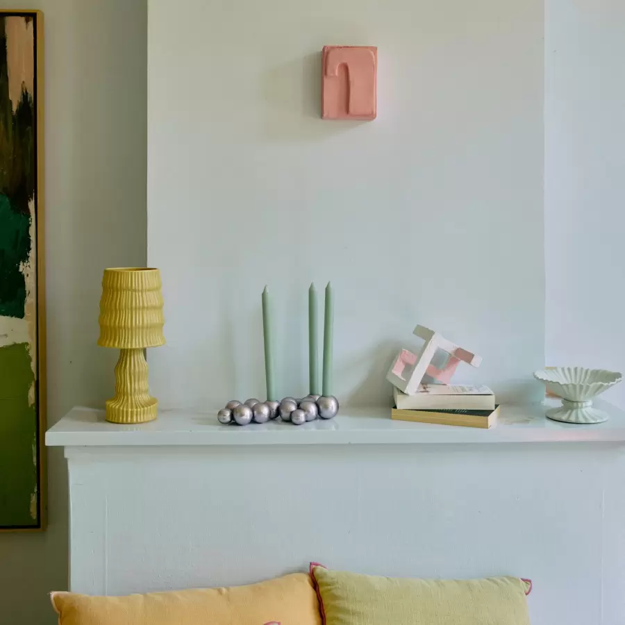 HK living - Bubble, lysestage, lyslilla jern