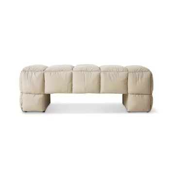 HK living - Puffy lobby bench, pebble - Hent selv! HK living - Puffy lobby bench, pebble - Hent selv!