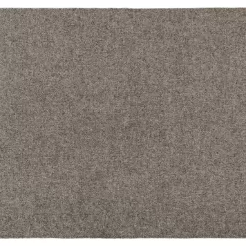 Silkeborg Uldspinderi - Samsø plaid i 100% ren uld, Dark Nordic Grey