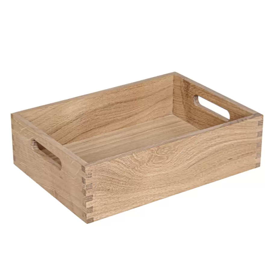 Kath & Andersen - Egetræskasse/-bakke